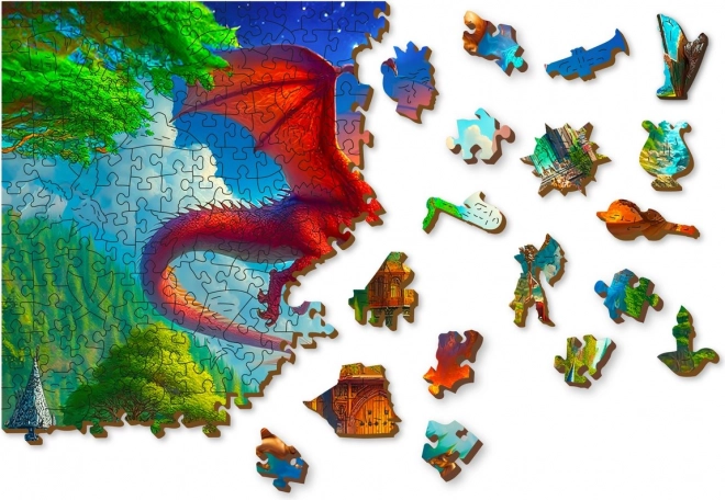 Træpuslespil Fantasy Slot 1010 brikker