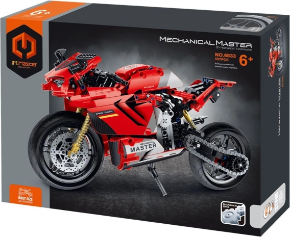 byggesæt iM.Master motorcykel, 557 dele, plast