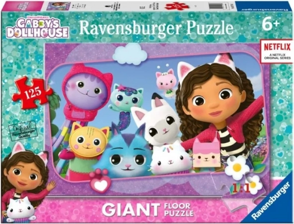 Ravensburger Puzzle Domek Gabi Kæmpe 125 brikker
