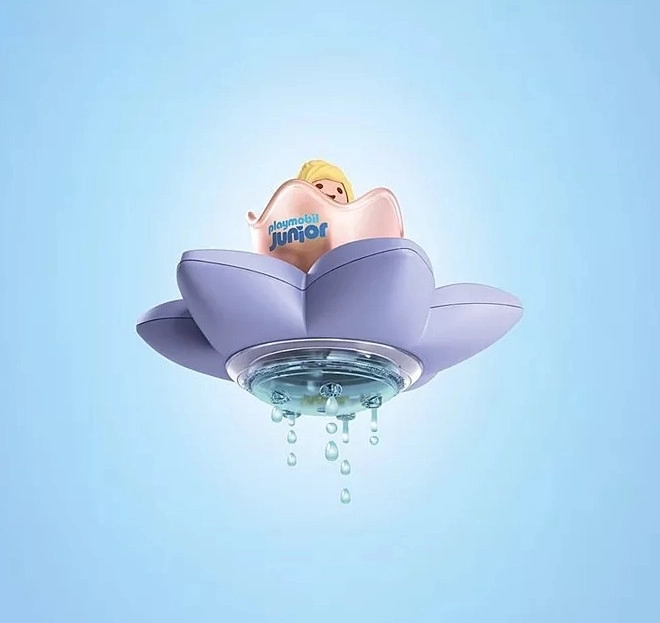 Sæt med figur JUNIOR & Disney: Klokkeblomst og magisk flydende blomst