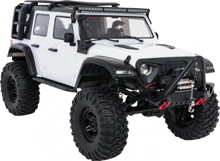 Realistisk offroad-design og LED-lys