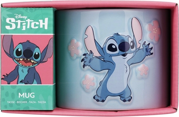 Keramisk krus Stitch præget