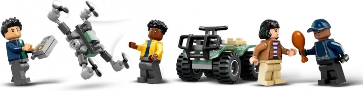 Drone, quad og fire minifigurer til actionfyldt leg