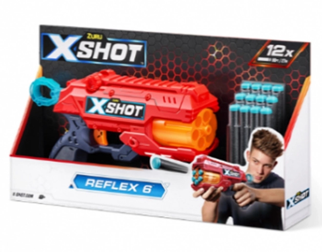 Pistol X-Shot Reflex 6 (12 pile)