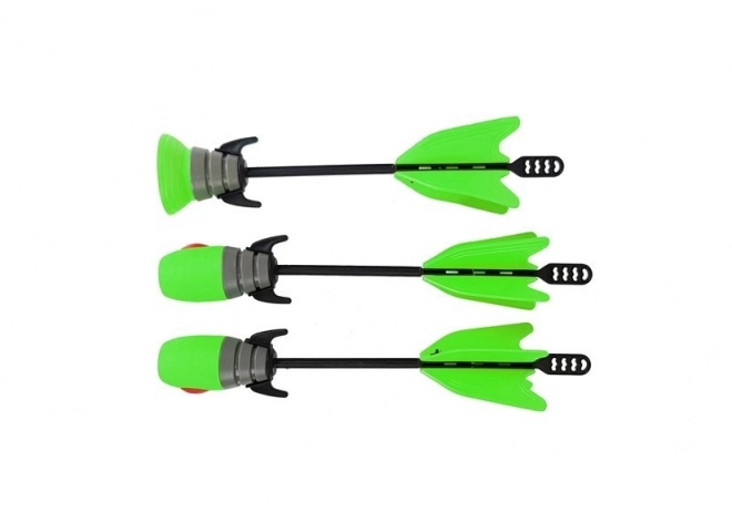 Buesæt 3 pile Sportsgrøn 58 cm