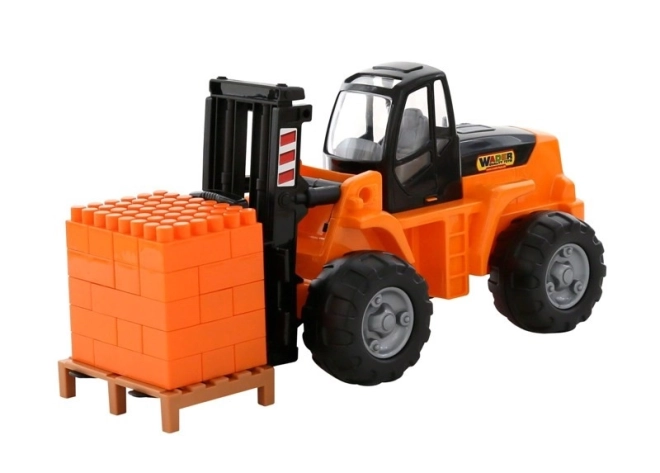 Gaffeltruck og Byggesæt SuperMix Wader