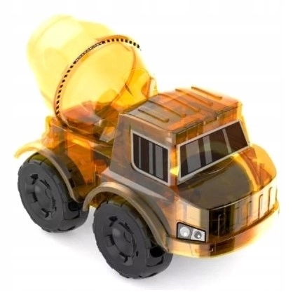 Uddannelsessæt solardrevne byggesæt 3 i 1 til børn Gravemaskine Betonblander Bulldozer