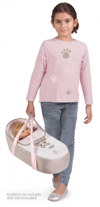 DeCuevas 81643 Foldbar dukkevogn 3 i 1 med bæretaske DIDI 2021 - 75 cm