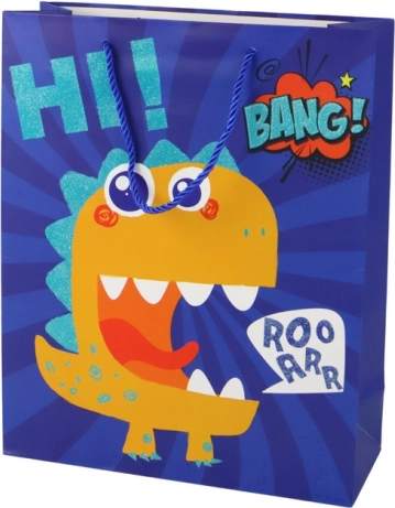 Fint dinosaurdesign, der fanger opmærksomheden med det samme