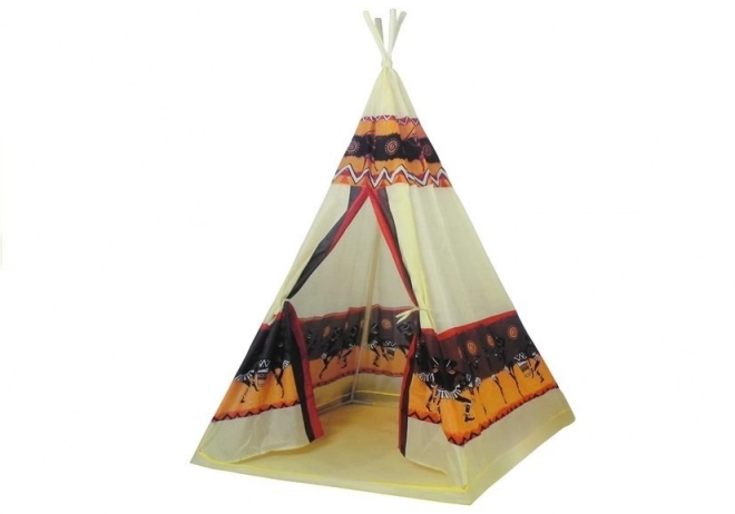 Indiansk Telt Tipi + 60 bolde 155 cm