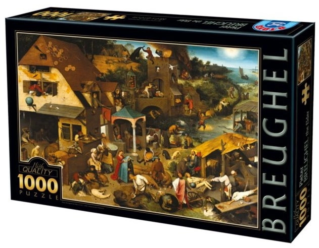 Puzzle Hollandske Ordsprog 1000 brikker