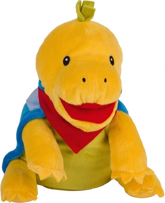 Hånddukke skildpaddebaby Lisi