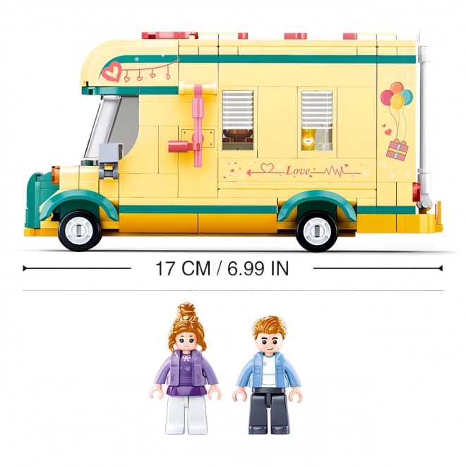 Sluban Happy Diary M38-B0960 Beboelsesvogn