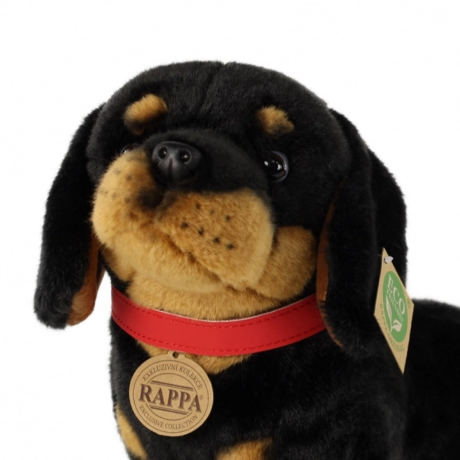 Rappa Plysch Gravhund 30 cm MILJØVENLIG