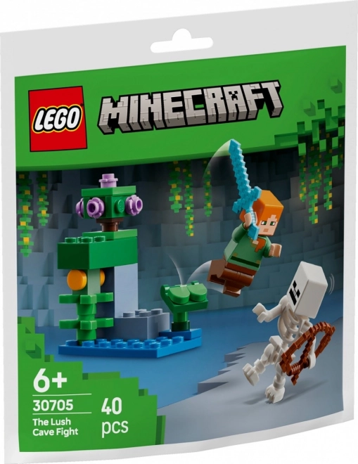 Minecraft Klodser Kamp i frodig hule