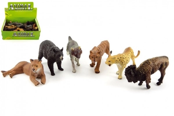 Safari ZOO Dyr af Plastik