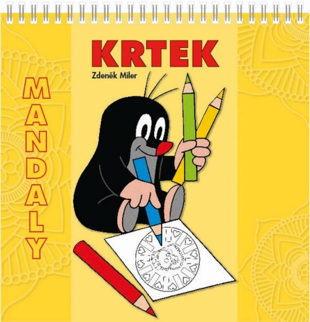 Børne mandalaer Krtek