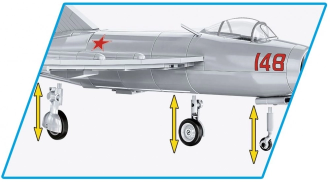 COBI 2416 Koreakrigen MIG-15 FAGOT, 1:32, 504 k, 1 f
