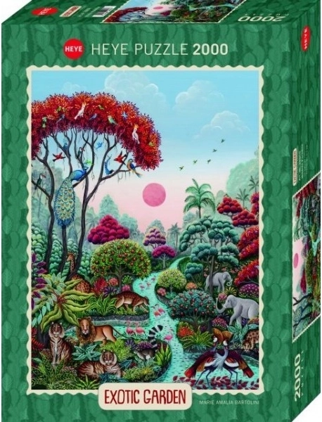 Puslespil HEYE 2000 brikker – paradis for vilde dyr