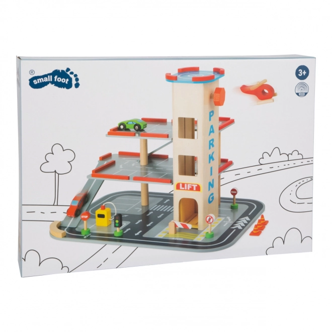 Træparkering med elevator - Small Foot