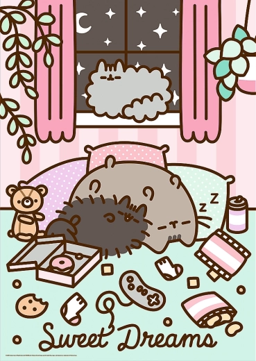 Trefl puslespil Premium Plus Pusheen 1000 brikker