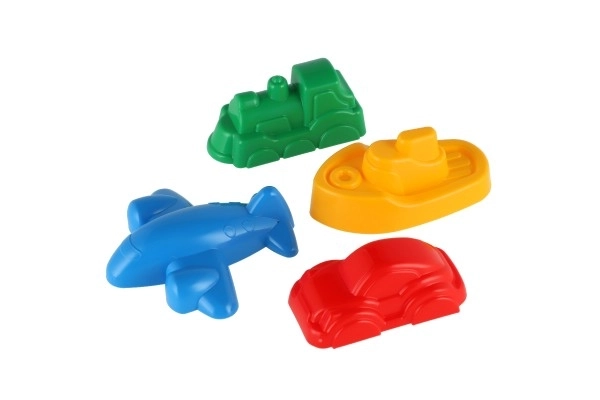 Forme Sandkager til sand 4 stk plast transportmidler i nettet 12m+