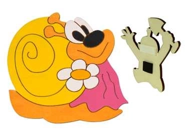 DoDo Træ dekoration magnet snegl