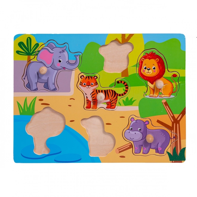 Træpuslespil ZOO