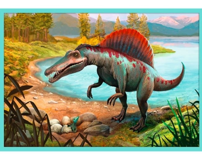 Puzzle Mød dinosaurerne