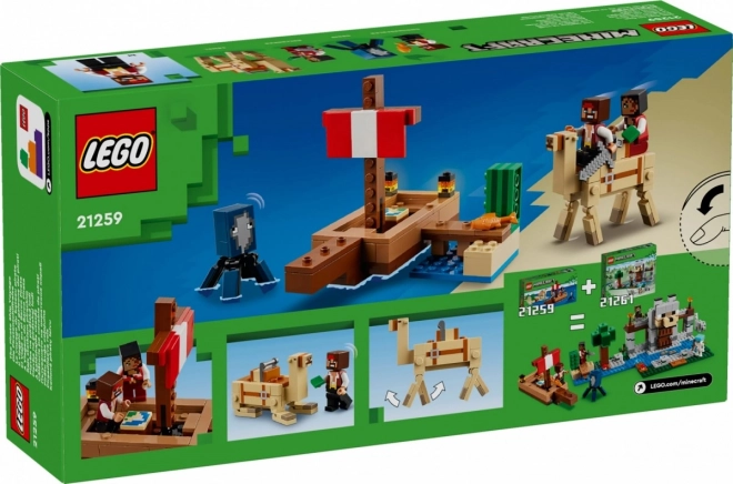 LEGO Minecraft 21259 Sejltur på piratskib