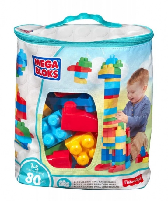 Mega Bloks First Builders Klodser i plastikpose 80 stk