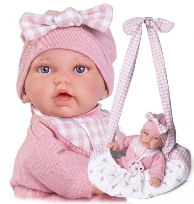 Antonio Juan 12441 PETIT - realistisk dukke med blødt stofkrop - 27 cm