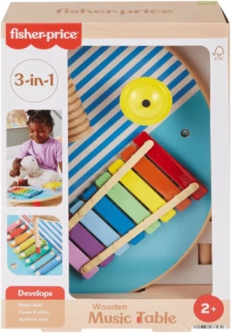 FISHER-PRICE træ-musikbord