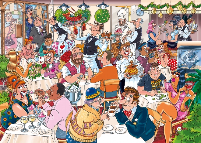 Puzzle Wasgij Mystery 26: Date 1000 brikker
