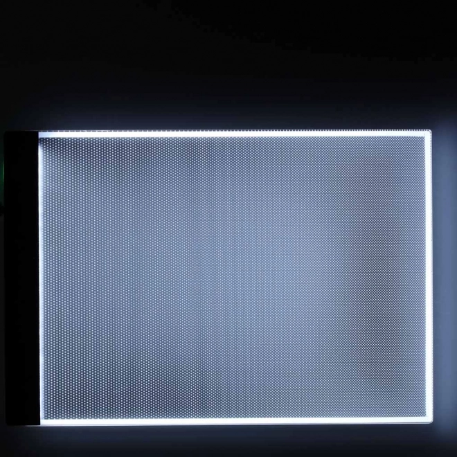 Baggrundsbelyst LED tegneplade A4