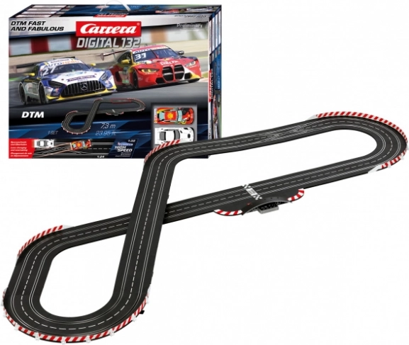 Bilbane Carrera Digital 132 DTM Fast and Fabulous 7,3 m