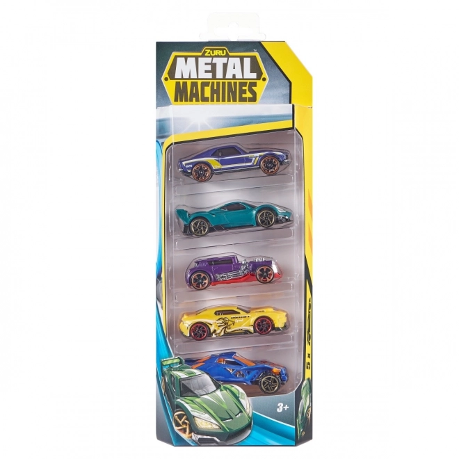 Biler ZURU Metal Machines 5-pak serie 2