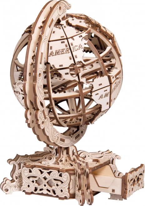 Wooden City 3D puslespil Globus 231 dele