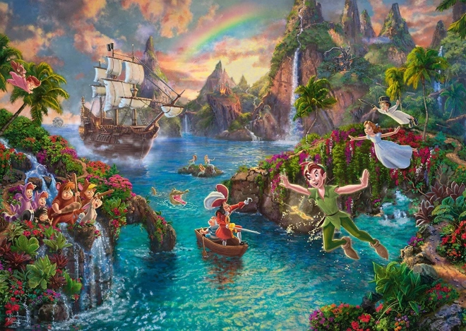 Puslespil Peter Pan 1000 brikker