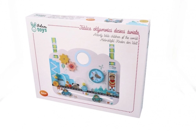 Aktivitetsplade til småbørn Adam Toys