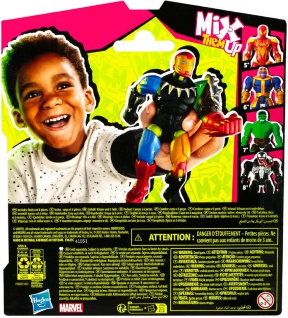 HASBRO - Avengers Mixmashers Iron Man-figur