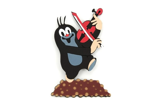 Krtek med violin