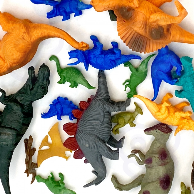 Dinosaur Figurer Sæt 34 stk WOOPIE