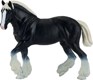 MOJO Clydesdale-hest – sort model