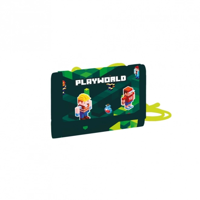 Børnetekstilpung med Playworld-motiv