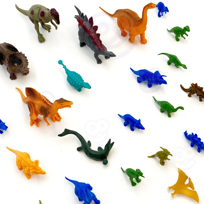 Dinosaur Figurer Sæt 34 stk WOOPIE