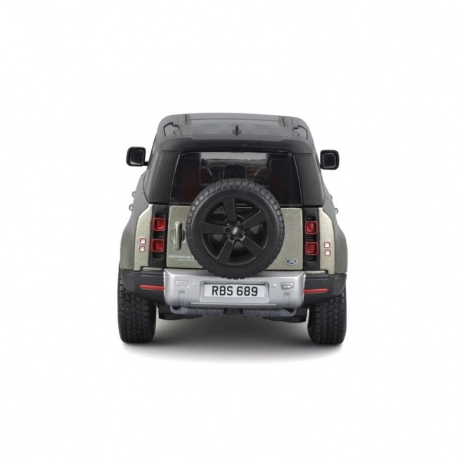 Metal modelbil Land Rover Defender 110 grøn
