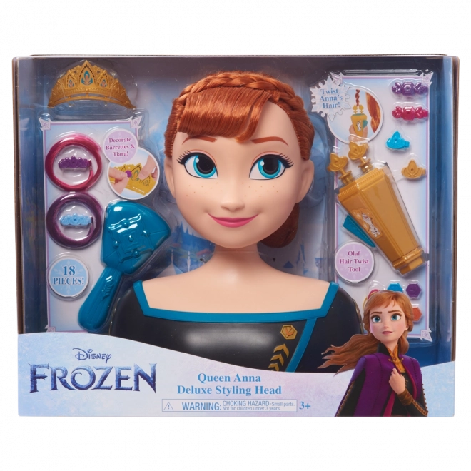 Frosts kongerige deluxe styling hoved Anna