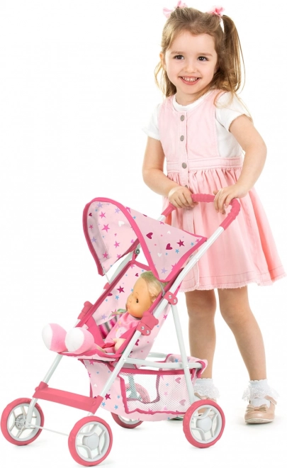 CHIPOLINO Sportsvogn til dukker Alice – pink
