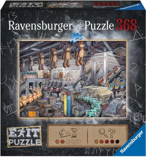 Exit Puzzle: I legetøjsfabrikken 368 brikker